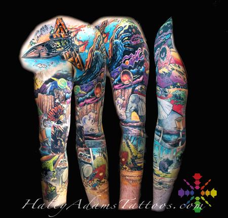 Tattoos - Calvin and Hobbes sleeve - 119944